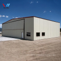 Low price professional designed Prefabricated portal metal frame workshop prefab steel structure aircraft hangar tent